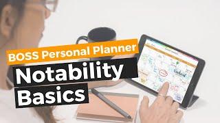 How to use BOSS Personal Planner with Notability iOS