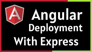 Deploy Angular Application | Express Node | Angular 14