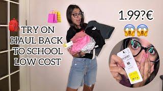 TRY on HAUL BACK to SCHOOL LOW COST ️ || Roberta Tummino