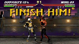 Blades vs Flames  Kenshi Takes on Scorpion  Mortal Kombat MKP Expanded Plus Showdown