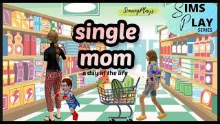 Sims Freeplay || Single mom || Sims Play || A day in the life of a single mom