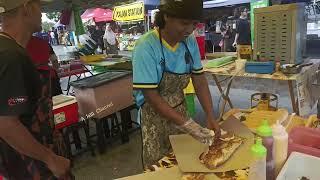 ROTI JOHN / Malaysia Street Food / Ramadhan Street Bazaar in Malaysia