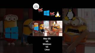 Mac OS vs Windows vs Linux #windows #linux #macos