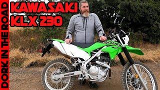 MORE Than Just a Beginner Dual Sport? Kawasaki KLX230 Test Ride, Off Road Test, First Impressions