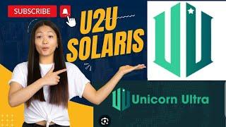 U2U SOLARIS WALLET- COMMENT CONFIGURER LE PORTEFEUILLE SOLARIS?