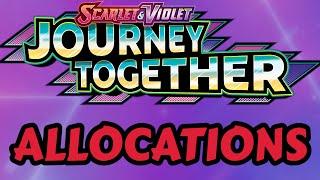 Journey Together Pokemon Cards - The Allocation