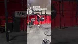 6 min EMOM 2 hang squat cleans (building) #motivation #crossfit #fitness #workout