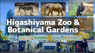 Higashiyama Zoo and Botanical Gardens | Higashiyama Sky Tower| Full Tour | 名古屋市東山動植物園