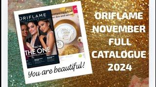 Oriflame November  Full Catalogue 2024