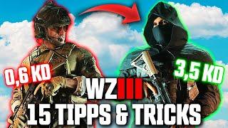15 TIPPS & TRICKS für Warzone 3! (Besser werden)