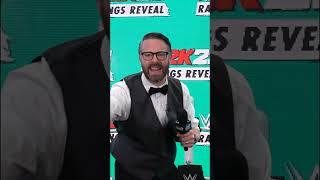 LA Knight breaks the #WWE 2K23 ratings reveal rules! #Shorts