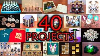 40 Laser Cutter Projects and the Skills They Teach