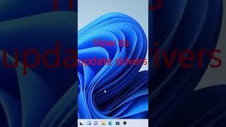 How to Update Drivers #shortsTech