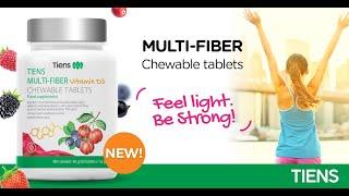 TIENS Multi Fiber Chewable Tablets  - VIDEO 2021