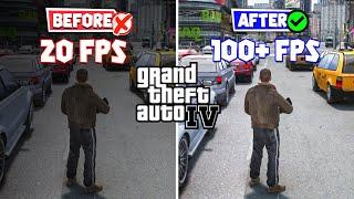 How To Fix Lag in GTA 4 | 2 GB Ram & No Graphics Card(Complete Guide) 2024