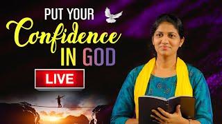 Put your confidence in God| English Worship Live On 31st May 2020 | Sis Blessie Wesly