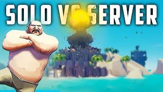 I SAVED a NEW Player against an ENTIRE Server | Sea of Thieves