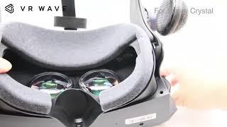 VR Wave Pimax Crystal Prescription Lenses Installation Video