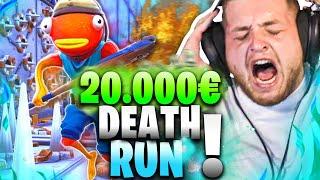 SCHWERSTER Troll DEATHRUN! | GEBROCHEN im 20.000€ BRUCH Turnier... | Fortnite Deathrun