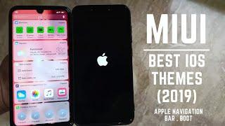 Miui 10 best ios themes for all Xiaomi devices part 2 / ios boot animation / ios font / hindi