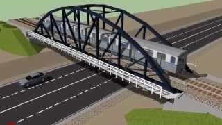 SketchUp  Model Of A Bridge