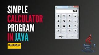 simple calculator program in java