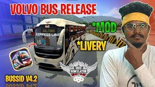 New Volvo Sleeper Bus Mod Tamil | Bus Simulator Indonesia | Volvo Sleeper Bus Mod in Bussid #volvo