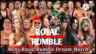 WWE Men's Royal Rumble Dream Match #royalrumble2024 #wwe #trending