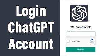 ChatGPT Account Login Guide 2023 | ChatGPT Sign In | chat.openai.com