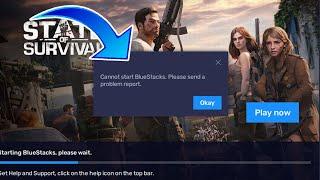Cannot Start BlueStacks.Please Sand a Problem Report.Fix a Problem