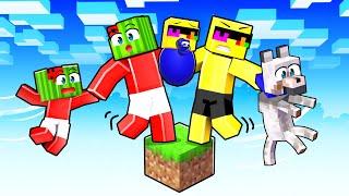 One Block Family In Minecraft!