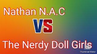 Me vs Nerdy Doll girls