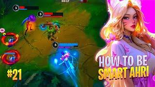 HOW TO BE SMART AHRI #21 | Full Gameplay Ahri Wild Rift | Top Ahri Wild Rift