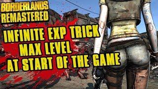 Borderlands 4k Remaster Infinite EXP Trick Max Level At Very Start of Game