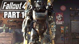 Fallout 4 Gameplay Walkthrough Part 1 - Mission 1 / Character Creation - Xbox One 1080P