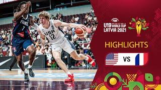 USA - France | Full Highlights | Final - FIBA U19 Basketball World Cup 2021