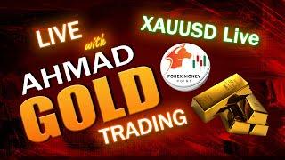 GOLD - XAUUSD Forex Money Pro Levels Live Trading Session # 37 | Learn with AHMAD by FOREX MONEY