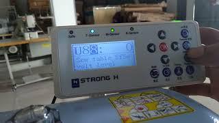 Setting parameter Pegasus M952 menggunakan strong H device TK