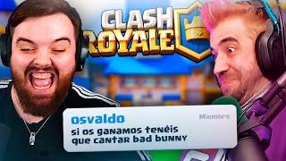 CLASH ROYALE CON AURON *SI PERDEMOS CANTAMOS*