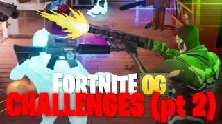 Fortnite True OG Challenge - Season 1 (Part 2)