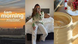 6am morning routine ~ aesthetic ️ | productive & healthy habits 2022