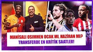 Osimhen formayı giydi! | UEFA kadrolarında son saatler! | Bisseck, Rabiot, Depay ve Medina!