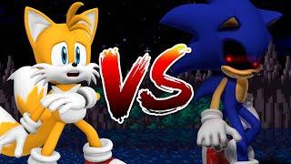 Sonic.EXE VS Tails | Sprite Battle (Halloween Special)