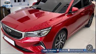 DETAILED! 2022 GEELY EMGRAND 1.5 PREMIUM 8-Speed CVT / RED (Philippines)