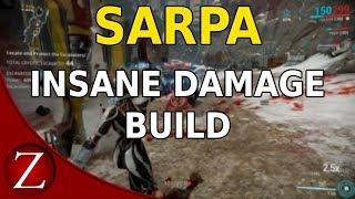 Insane Damage Sarpa Build - Warframe Plains of Eidolon Gameplay