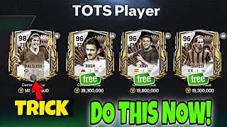 Free Hidden Players 3x 96 TOTS Icons  | FC Mobile Free 98 Player TOTS Icon