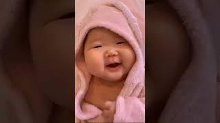 Cute chubby baby laughing #cutebaby #chubby #tiktok #reels #viral #trending #shorts #ytshorts #baby