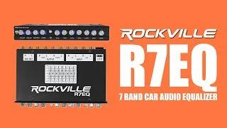 DEMO Rockville R7EQ 7 band Car Audio Equalizer