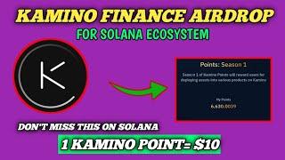 How to Participate in the Kamino Airdrop: Step-by-Step (POTENTIAL $5,000)