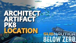 Architect Artifact PK8 Subnautica Below Zero